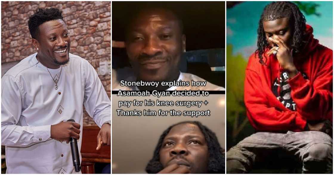 Stonebwoy Narrates How Asamoah Gyan Paid For His Surgery Stonebwoy Narrates How Asamoah Gyan Paid For His Surgery
