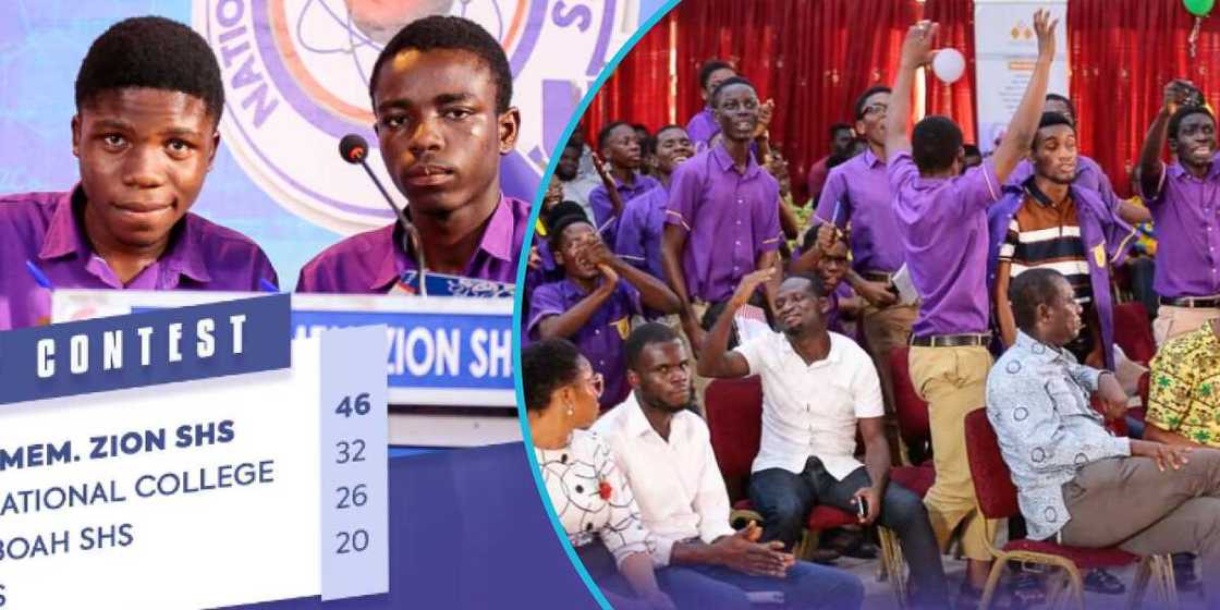 Photos of Aggrey Memorial Zion SHS contestants.