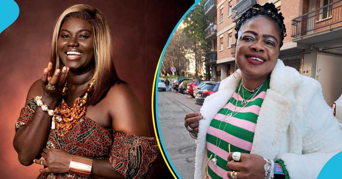 Afua Asantewaa Aduonum and Artiste Maame in photos