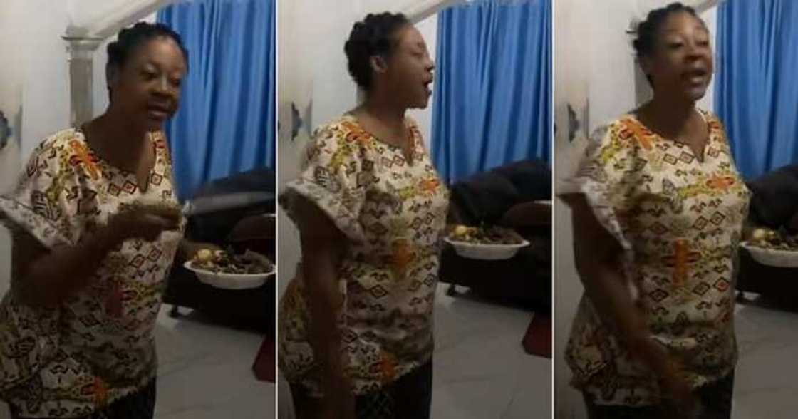 Woman exclaims over son's dirty girlfriend
Photo credit: @polawratons7/TikTok.