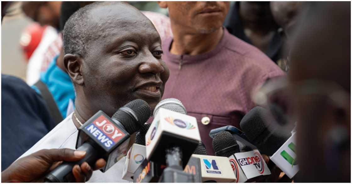 Ken Ofori-Atta has come under pressure for perceived mismanagement of the economy.