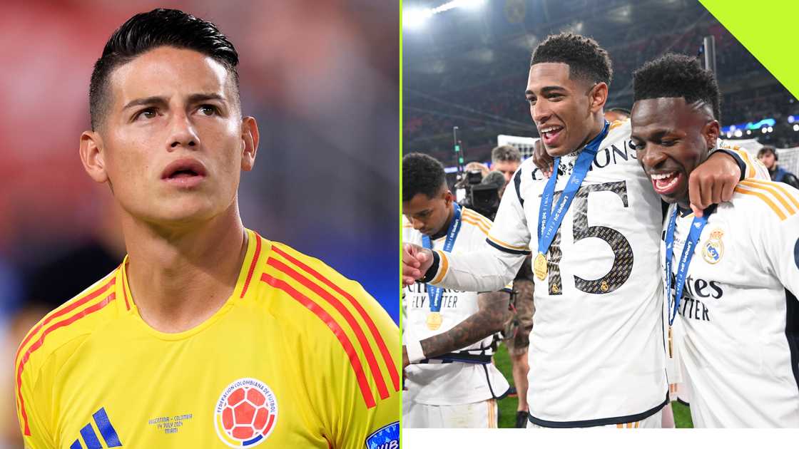 James Rodriguez snubs Real Madrid attackers and Rodri as he picks 2024 Ballon d’Or winner.