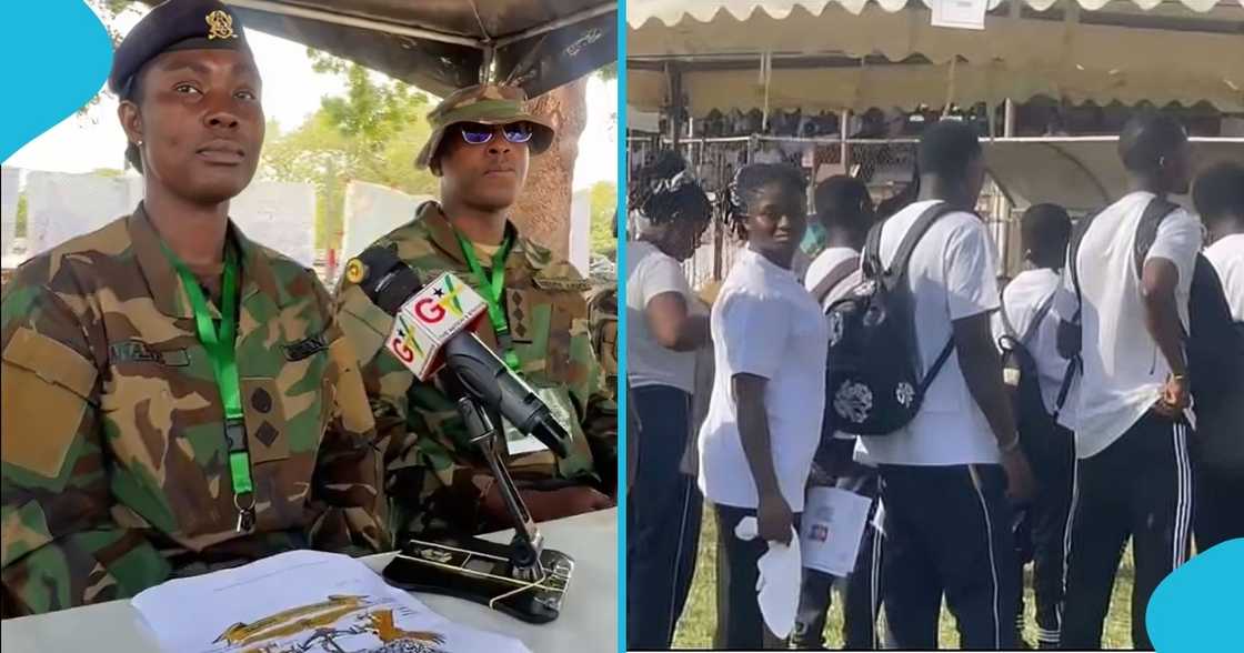 Ghana Armed Forces, GAF, arrest, recruits, Burma Camp, recruitment exercise, Lieutenant Anane Ghana Armed Forces, GAF, arrest, recruits, Burma Camp, recruitment exercise, Lieutenant Anane