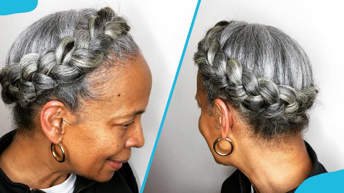 Heavenly halo braid Heavenly halo braid