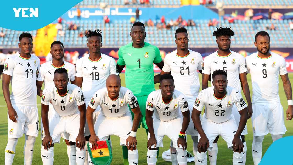 Kwabena Owusu, Black Stars, Guinea-Bissau, 2019 AFCON, Egypt. Kwabena Owusu, Black Stars, Guinea-Bissau, 2019 AFCON, Egypt.