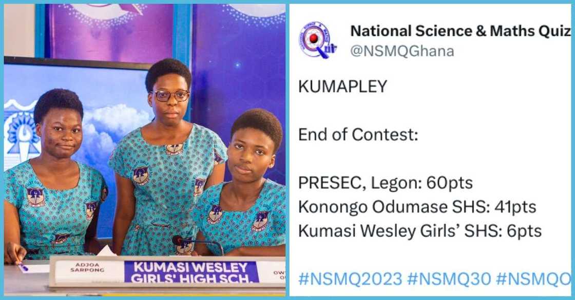 Wesley Girls' Kumasi at NSMQ Wesley Girls' Kumasi at NSMQ