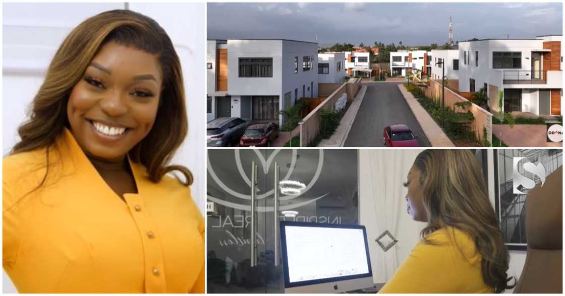 Photo of woman who left America to establish a real estate company in Ghana Photo of woman who left America to establish a real estate company in Ghana
