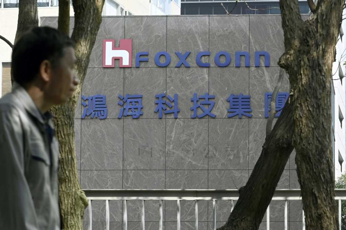 In a statement issued Monday, Foxconn said there was now significant speculation about its operations that 'affects capital market activity' In a statement issued Monday, Foxconn said there was now significant speculation about its operations that 'affects capital market activity'