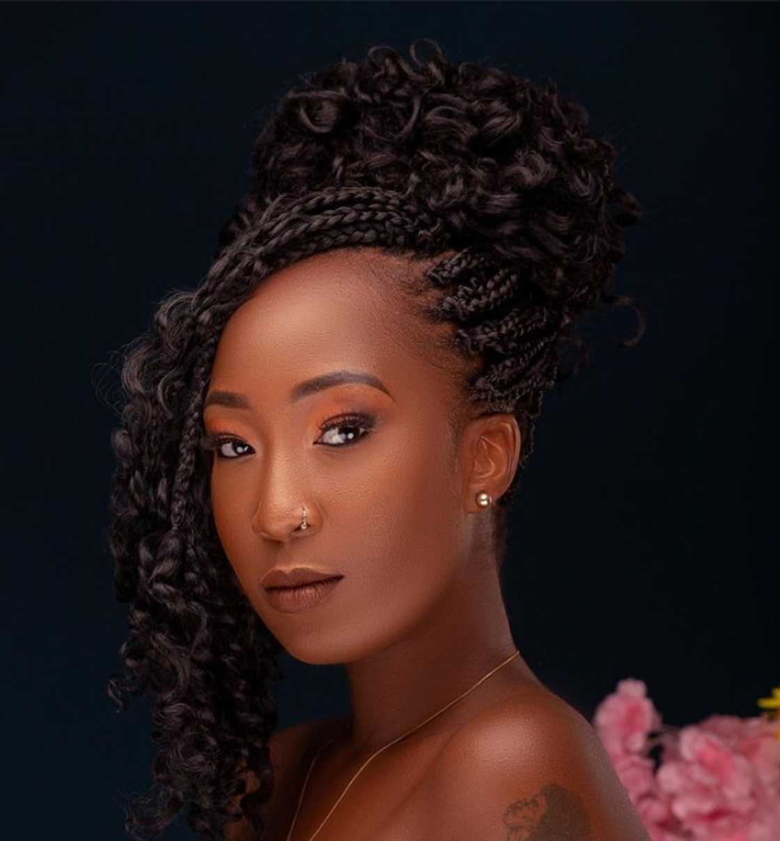 Half up half down hairstyles for black hair Half up half down hairstyles for black hair