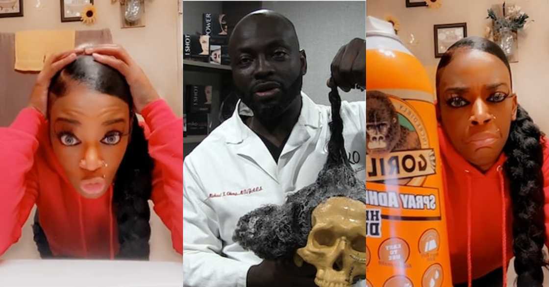 Dr Michael Obeng: Ghanaian surgeon removes Gorilla Glue Tessica Brown’s head Dr Michael Obeng: Ghanaian surgeon removes Gorilla Glue Tessica Brown’s head