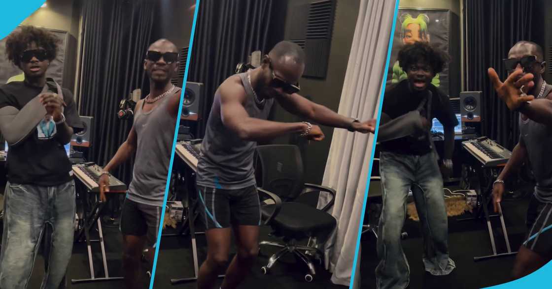 Okyeame Kwame and Kuami Eugene jam hard to new song