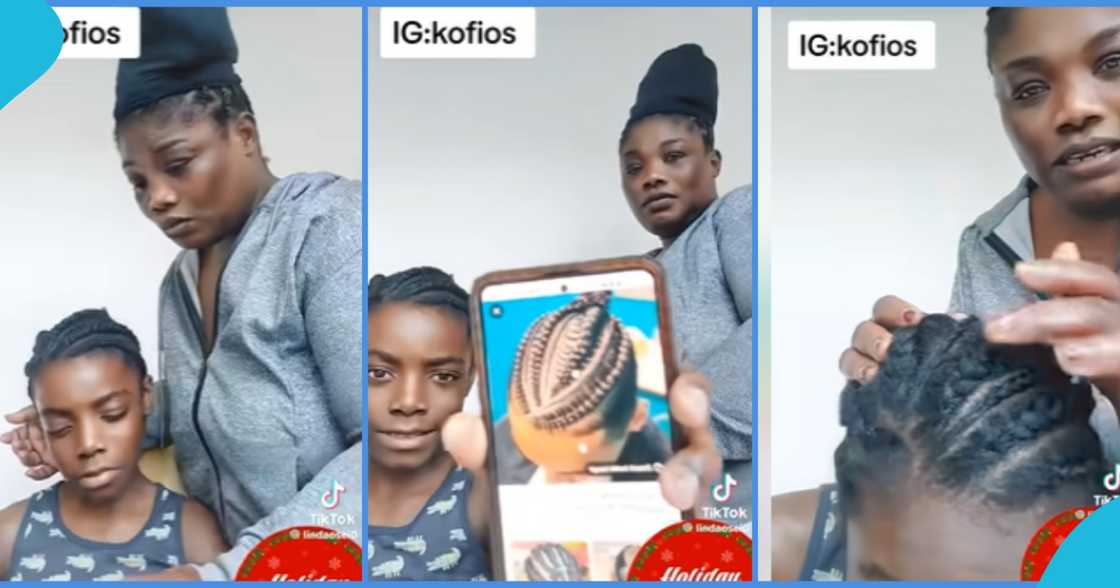Linda Osei And Son Banter After Hairstyle Fail In Funny Video, Peeps React: "She Tried La" Linda Osei And Son Banter After Hairstyle Fail In Funny Video, Peeps React: "She Tried La"