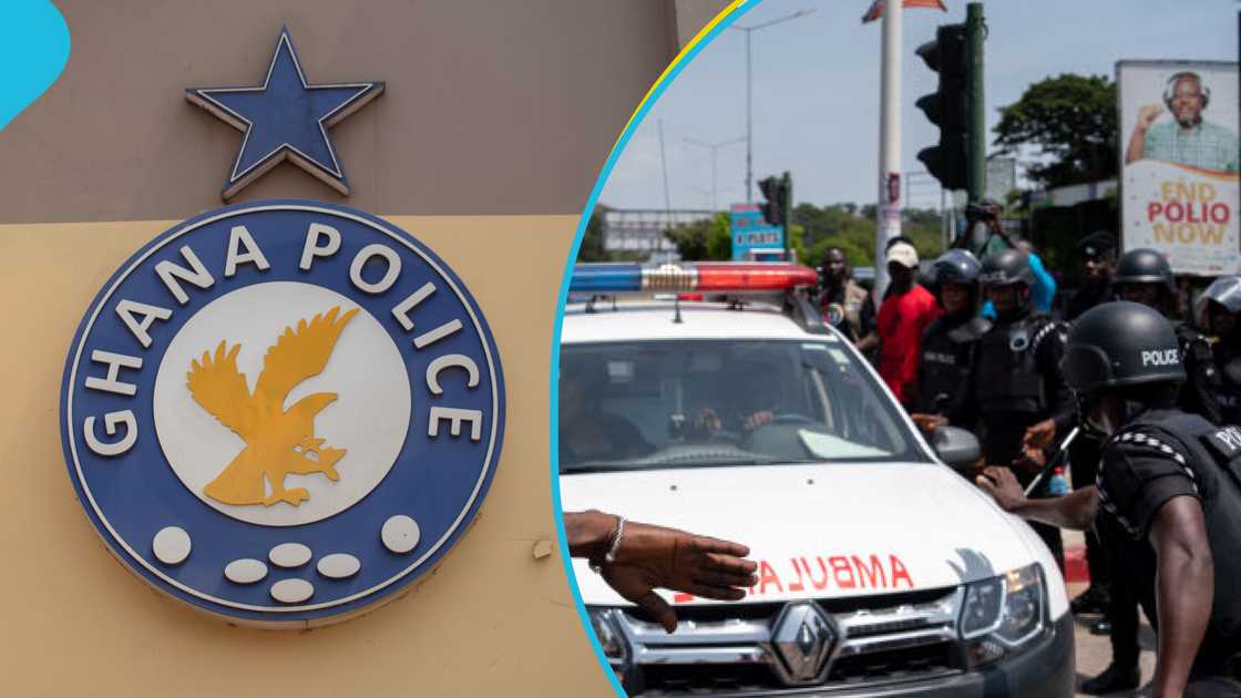 Ambulance, Ghana Police, Drug Bust, Narcotics, Labadi Ambulance, Ghana Police, Drug Bust, Narcotics, Labadi