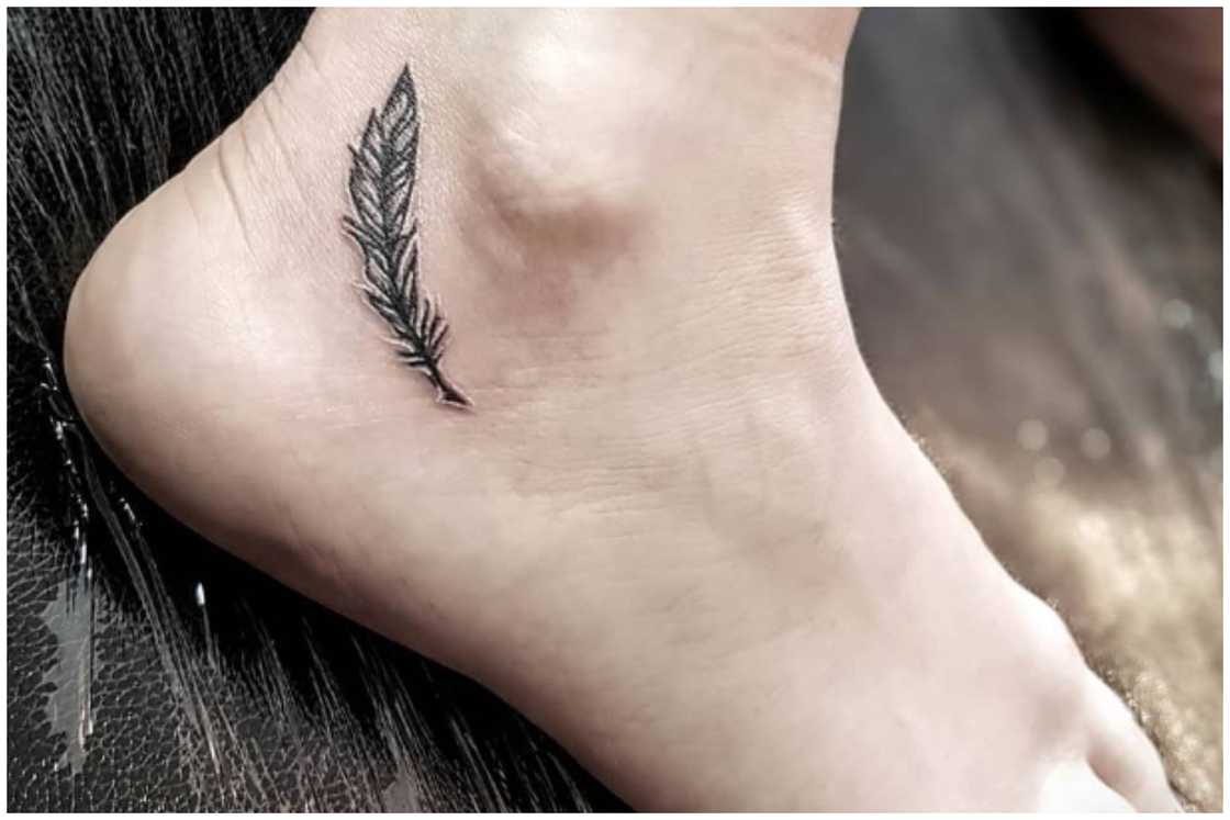 Feather tattoo