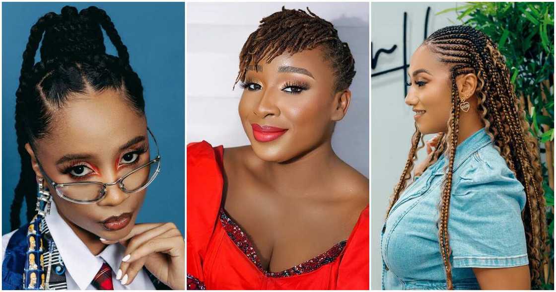 Celebrity Hairstyles: Gyakie, Hajia 4Reall, And 8 Other Celebrity Braids That Will Still Trend In 2023 Celebrity Hairstyles: Gyakie, Hajia 4Reall, And 8 Other Celebrity Braids That Will Still Trend In 2023