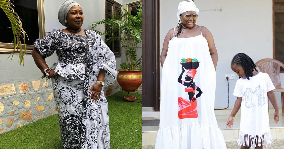 Gifty Anti and daughter Gifty Anti and daughter