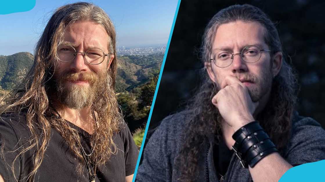 Joshua Brown wearing glasses