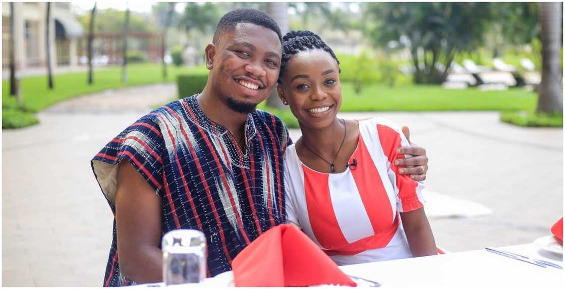 Mrs and Mrs Adawu, a beautiful Ghanaian couple