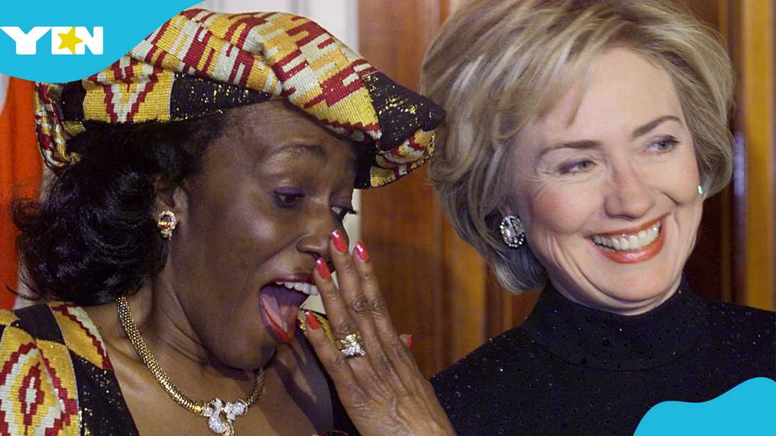 Nana Konadu Agyeman-Rawlings death, Hilary Clinton, Michael Jackson, Maya Angelou, Rawlings death, Ghana mourns, Ghana first lady dies Nana Konadu Agyeman-Rawlings death, Hilary Clinton, Michael Jackson, Maya Angelou, Rawlings death, Ghana mourns, Ghana first lady dies
