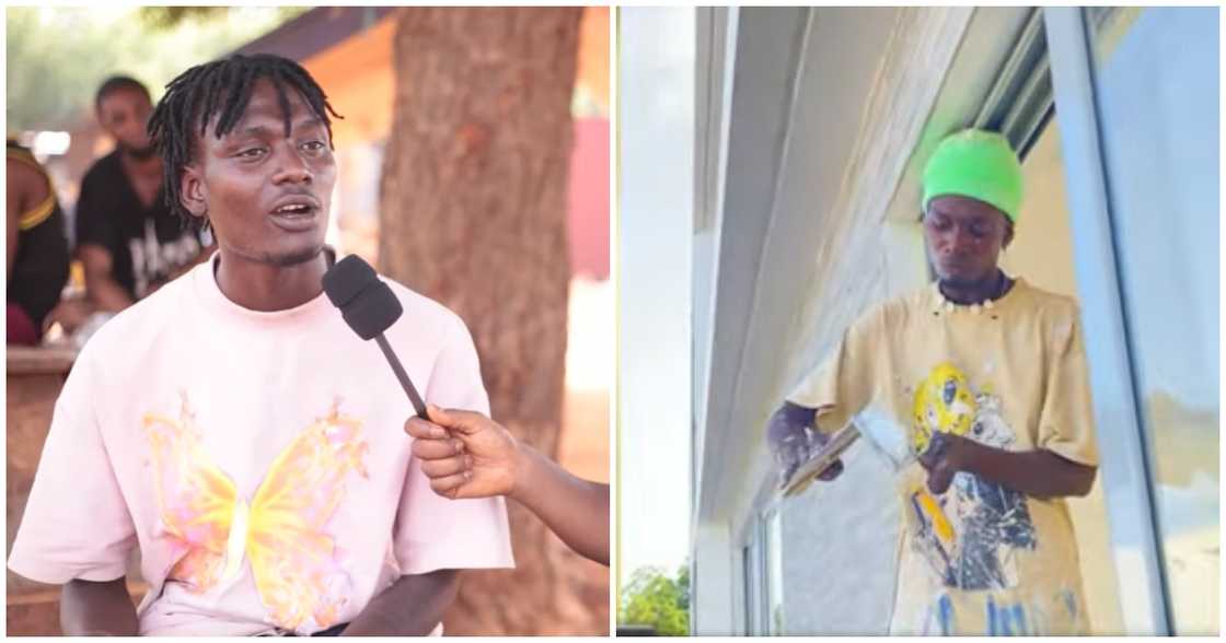 Ghanaian painter takes about his desire to leave Ghana Ghanaian painter takes about his desire to leave Ghana