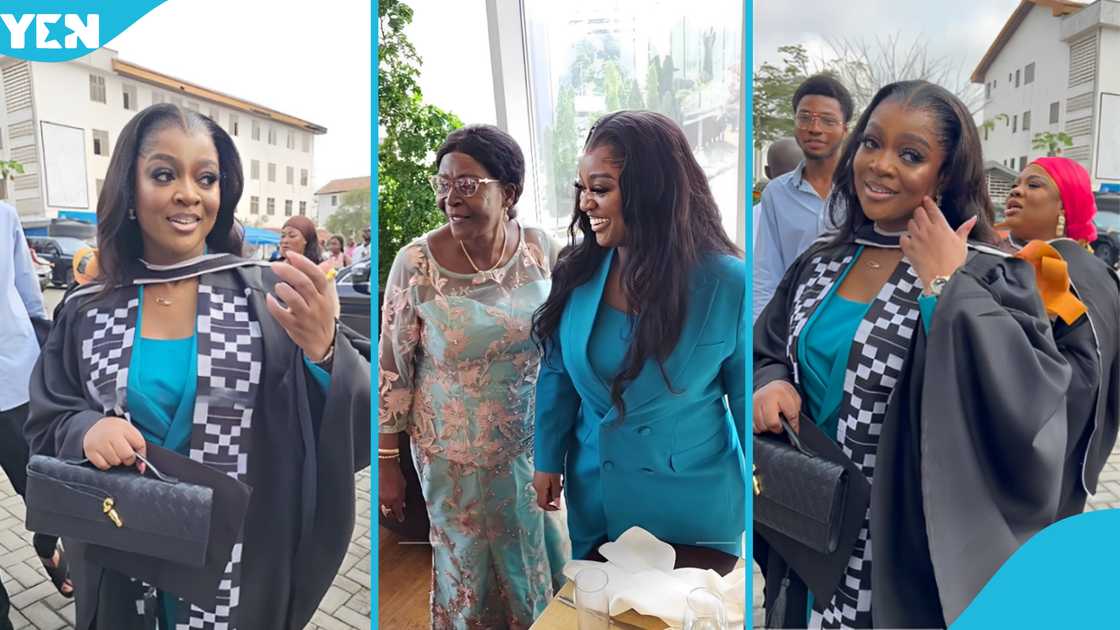Jackie Appiah, Jackie Appiah's mother, Ghanaian Actresses, Legon 2025 Congregation, Jackie Appiah's Master's Graduation, University of Ghana, Higher Education Jackie Appiah, Jackie Appiah's mother, Ghanaian Actresses, Legon 2025 Congregation, Jackie Appiah's Master's Graduation, University of Ghana, Higher Education