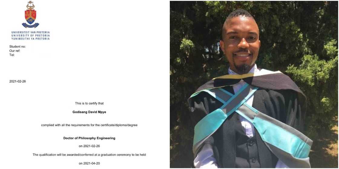 Young man celebrated on social media by well-wishers after bagging PhD in engineering Young man celebrated on social media by well-wishers after bagging PhD in engineering