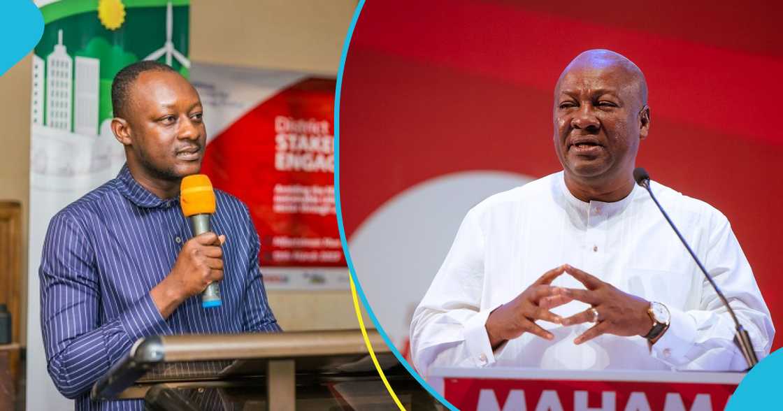 Former UG SRC President, Edmond Kombat, John Mahama, NDC Youth Manifesto Former UG SRC President, Edmond Kombat, John Mahama, NDC Youth Manifesto
