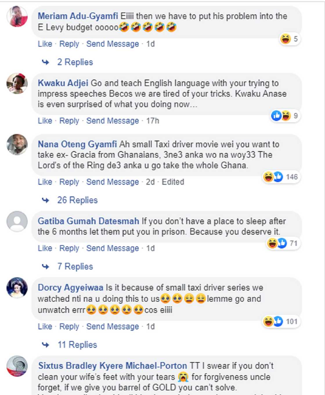 Ghanaians Angrily React to TT Begging for Another rent After over 100k Donations Ghanaians Angrily React to TT Begging for Another rent After over 100k Donations