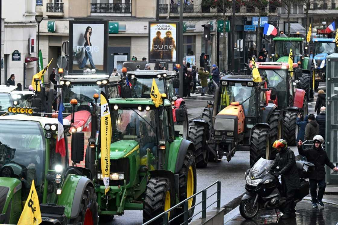 French farmers say they are unhappy with the government's concessions so far