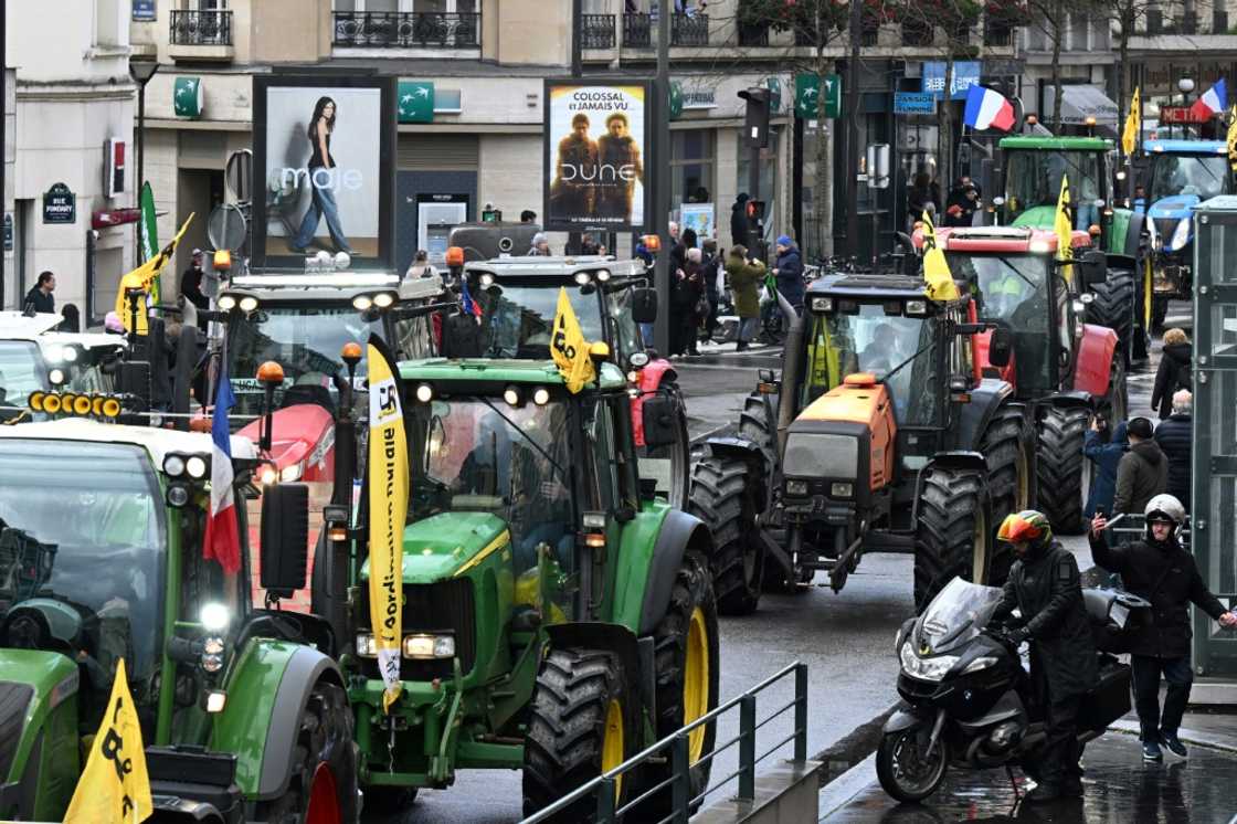 French farmers say they are unhappy with the government's concessions so far French farmers say they are unhappy with the government's concessions so far