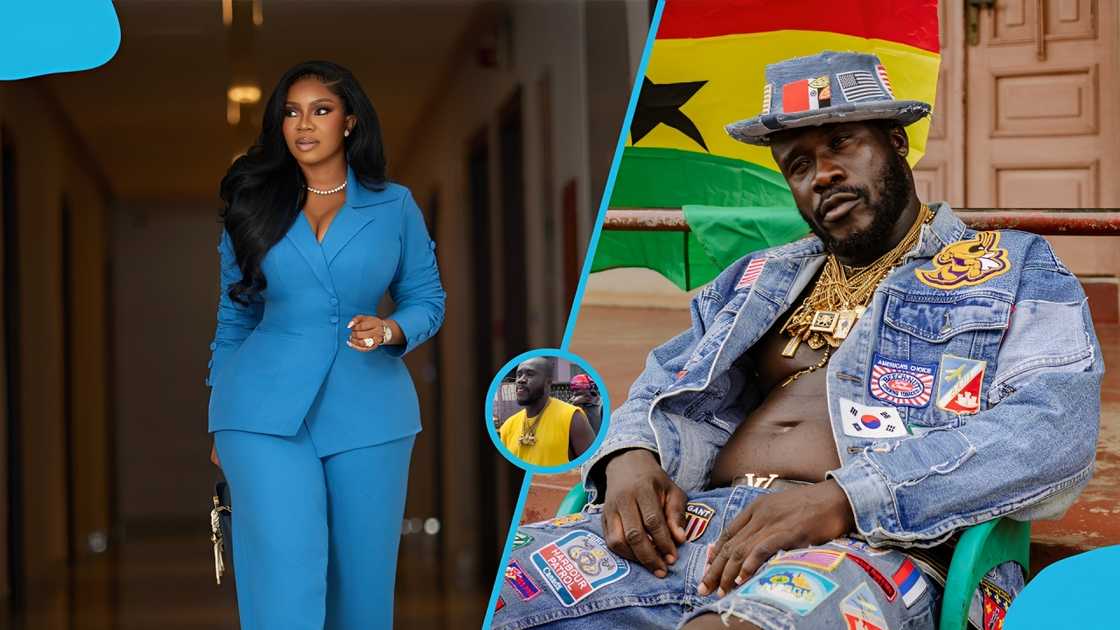 Dr Likee, Akabenezer, Serwaa Amihere, Serwaa chains, fake designer items, Mona Gucci, Serwaa Amihere fake comments, Serwaa Amihere Dr Likee