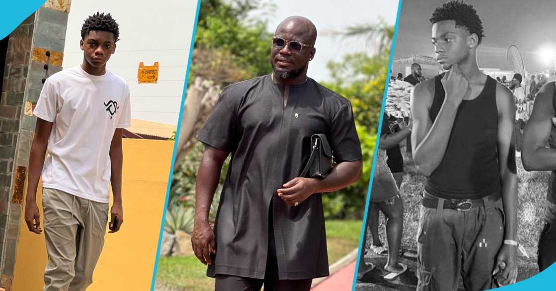 Stephen Appiah Appiah's Son Looks Tall And Grown Up With Well-Built Muscles In Birthday Photos Stephen Appiah Appiah's Son Looks Tall And Grown Up With Well-Built Muscles In Birthday Photos