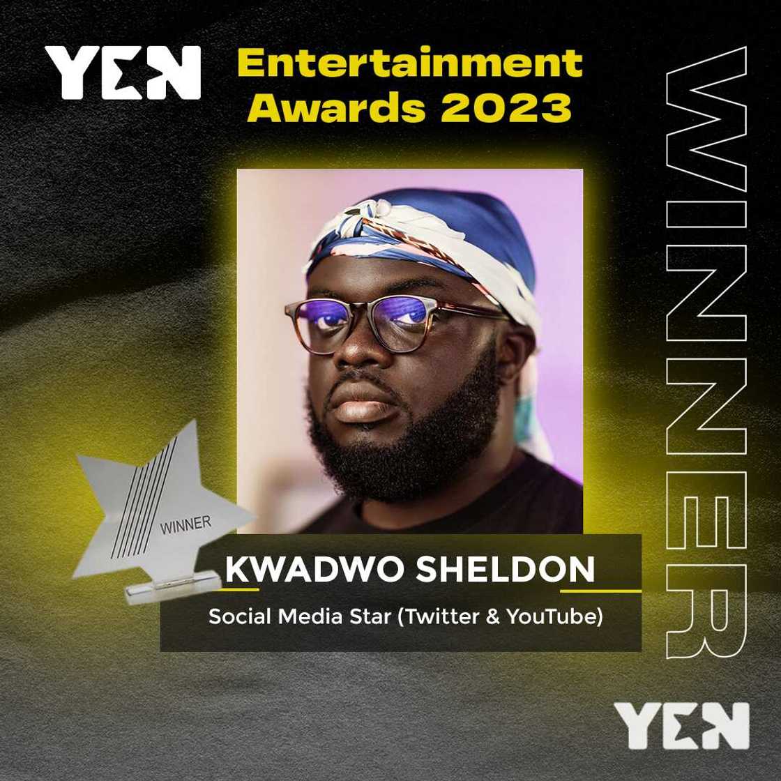 Kwadwo Sheldon wins at YEN Awards Kwadwo Sheldon wins at YEN Awards