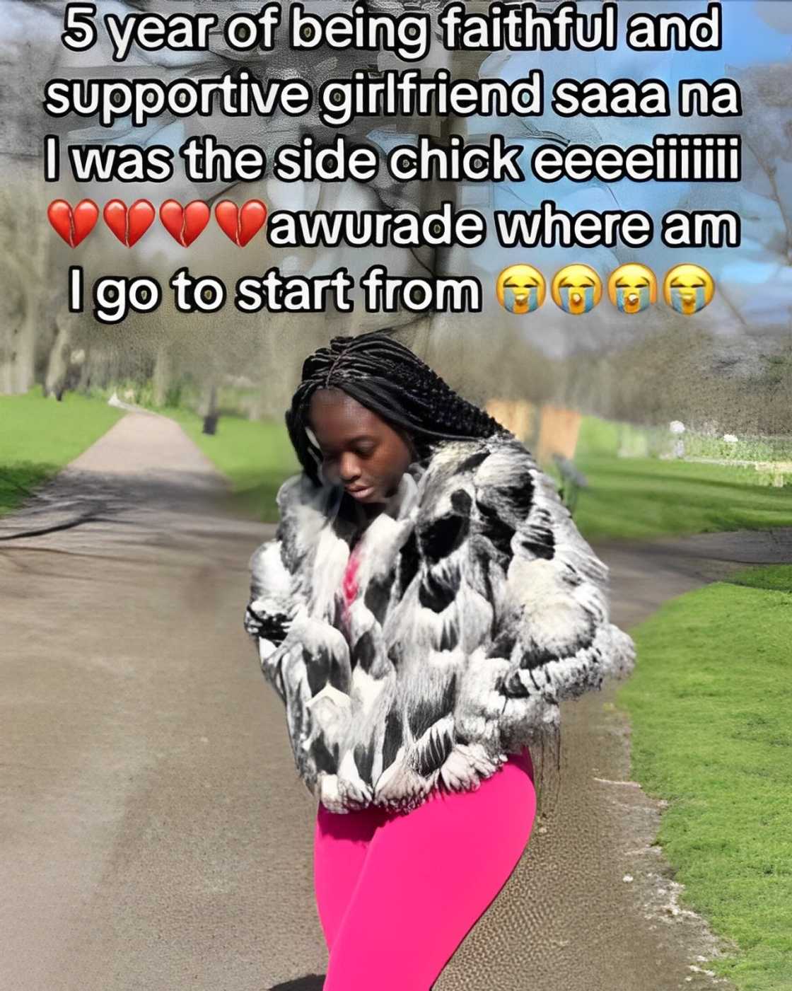 Ghanaian lady heartbroken after lover of five years jilts her Ghanaian lady heartbroken after lover of five years jilts her