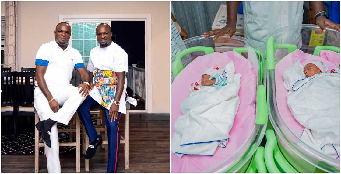 Ghanaian twin brothers who own Banahene Specialist Hospital Ghanaian twin brothers who own Banahene Specialist Hospital