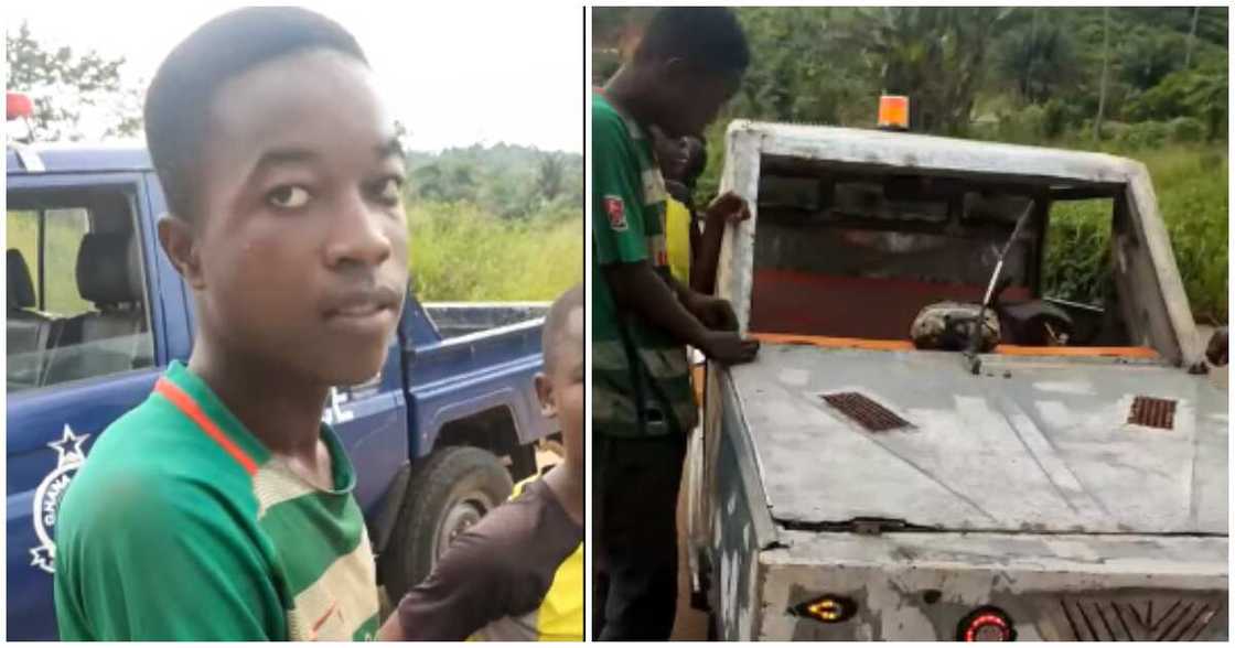Secondary school student builds car from scratch Secondary school student builds car from scratch