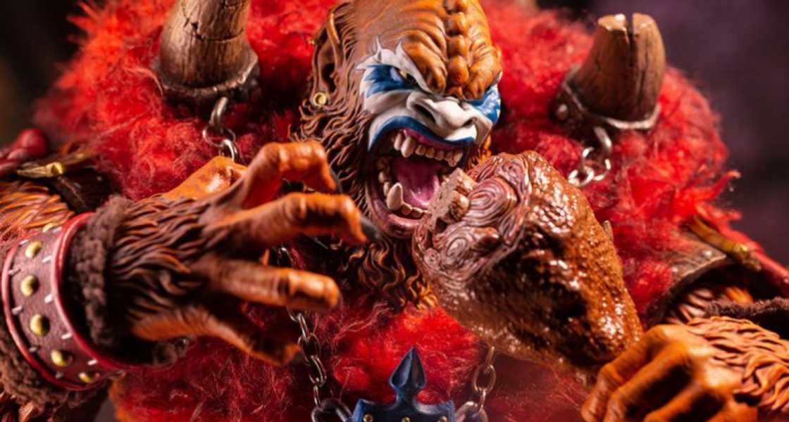 Beast Man cartoon character Beast Man cartoon character