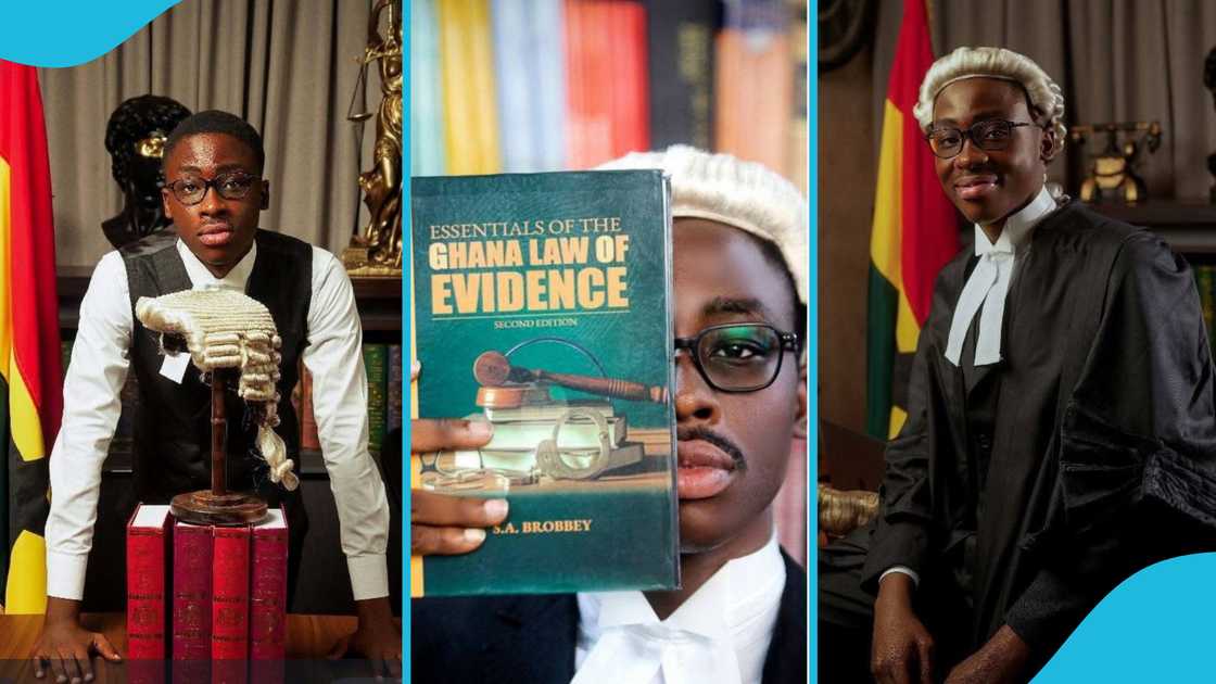 Nana Danquah Adjei Domson, Ghana's youngest lawyer, Best law student in 2025, Serwaa Amihere, Baaba Botchway, Ghana Lawyer