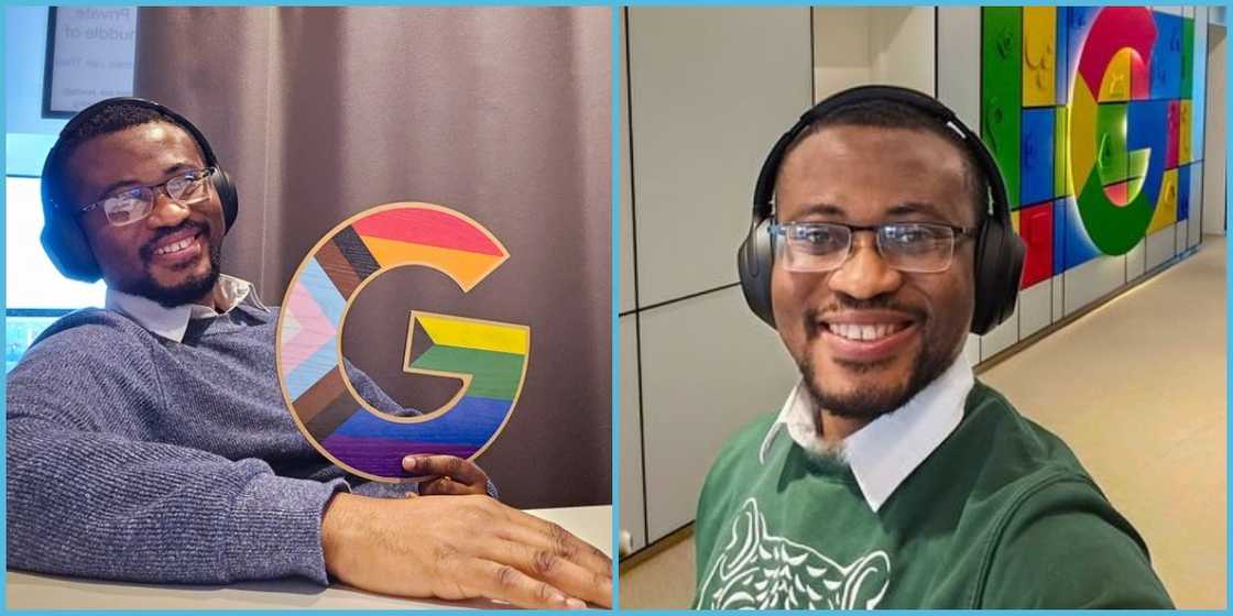 Prince Boadu, Google staff, Googler, Working at Google, Tech giant, Ghanaian abroad, Ghanaian man abroad, Employment, Fully-employed. Prince Boadu, Google staff, Googler, Working at Google, Tech giant, Ghanaian abroad, Ghanaian man abroad, Employment, Fully-employed.