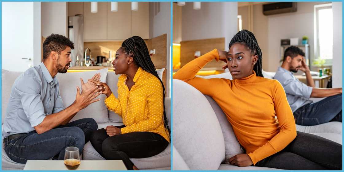 Ghanaian man leaves girlfriend his girlfriend for breaking his TV. Ghanaian man leaves girlfriend his girlfriend for breaking his TV.