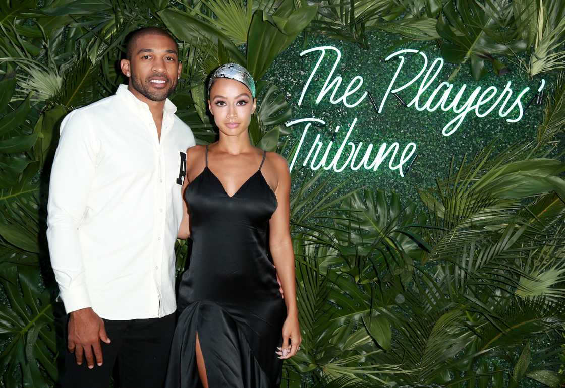 NFL player Orlando Scandrick and model Draya Michele attend The Players' Tribune Hosts Players' Night Out 2017 at The Beverly Hills Hotel in Beverly Hills, California. NFL player Orlando Scandrick and model Draya Michele attend The Players' Tribune Hosts Players' Night Out 2017 at The Beverly Hills Hotel in Beverly Hills, California.