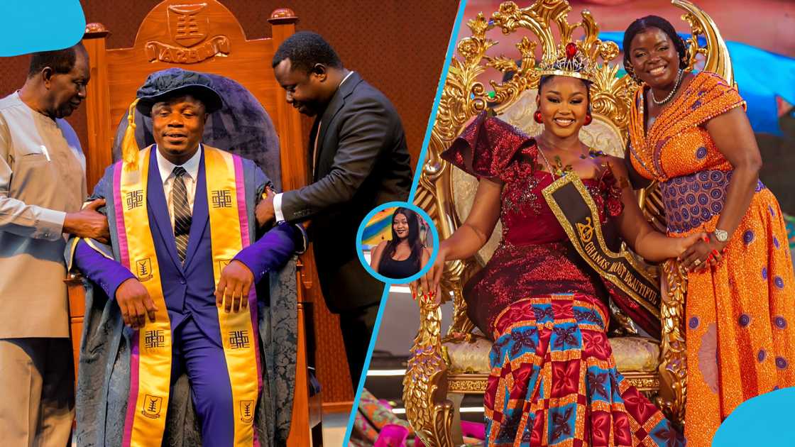 Academically Winner GMB Winner Nana Konadu Praises UPSA Vice-Chancellor, SRC President and ...