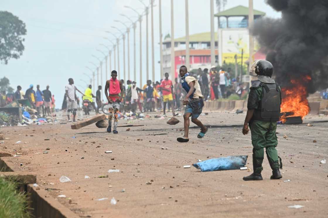 Deadly protests erupted in the Guinean capital Conakry on July 28 Deadly protests erupted in the Guinean capital Conakry on July 28