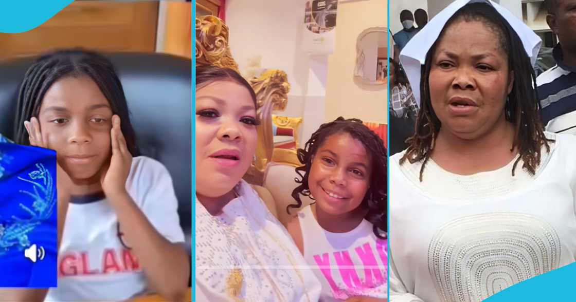 Nana Agradaa, Nana Agradaa's daughter, Nana Agradaa's daughter Rihanna, Rihanna begs for Agradaa's release