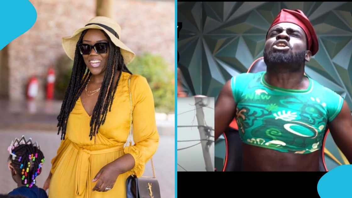 Code Micky, Ghanaian content creator, Stonebwoy, Jejereje, viral videos, fashion, style, crop top, Dr Louisa