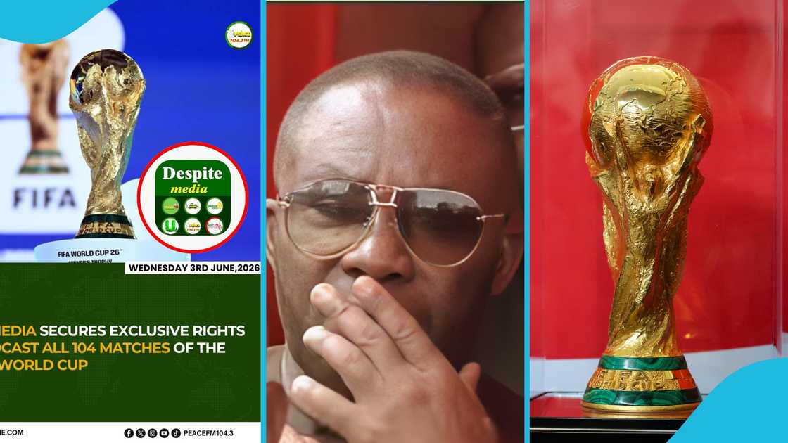 Despite Media, Osei Kwame Despite, UTV Ghana, Peace FM, 2026 World Cup, World Cup rights