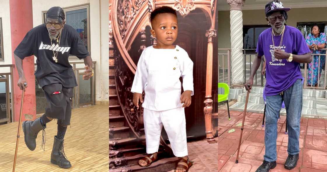 Lil Win: Kumawood Actor Flaunts His Cute 4th Son On His Birthday; Photo Drops