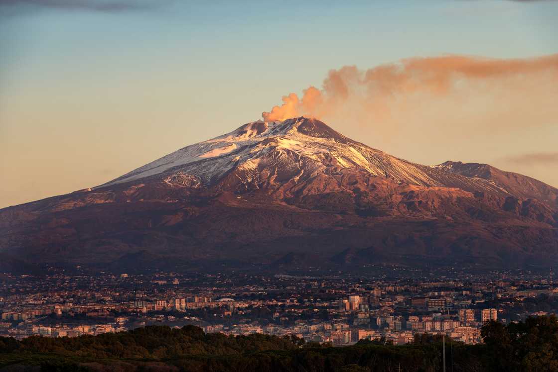 Famous volcanoes