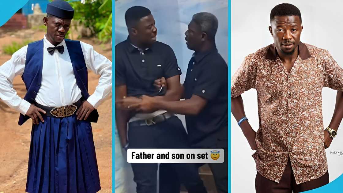 Agya Koo, Kwaku Manu, The Mall movie, Kwaku Manu and Agya Koo, Kumawood actors, Agya Koo and Kwaku Manu's scuffle Agya Koo, Kwaku Manu, The Mall movie, Kwaku Manu and Agya Koo, Kumawood actors, Agya Koo and Kwaku Manu's scuffle