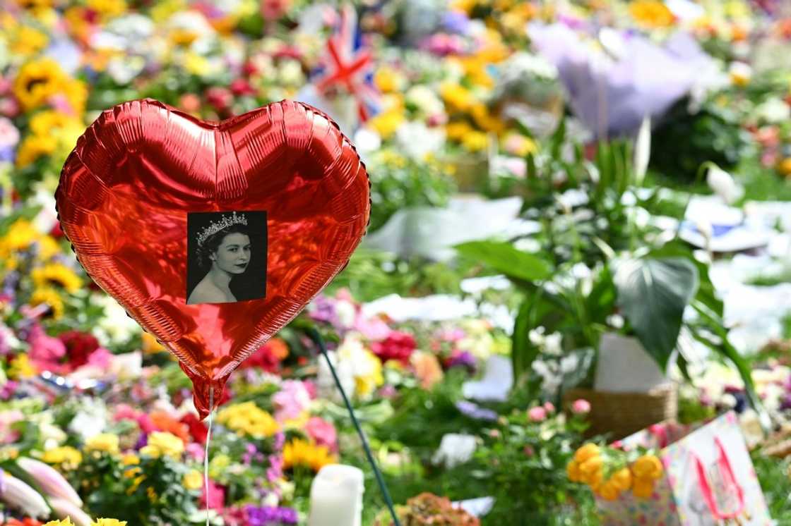 Floral tributes have been left outside royal residences across the UK, and outside British embassies worldwide, following the death of Queen Elizabeth II Floral tributes have been left outside royal residences across the UK, and outside British embassies worldwide, following the death of Queen Elizabeth II